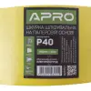 Шліфувальна шкірка Apro - 115 мм x 50 м x P40 паперова
