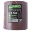 Шліфувальна шкірка Apro - 200 мм x 50 м x P240 тканинна