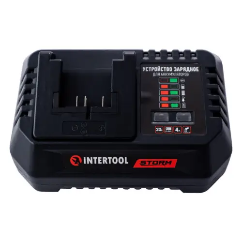 Зарядное устройство для аккумулятора Intertool - 20 В x 4 А/ч Li-Ion Storm