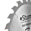 Диск пильний по дереву Sturm 9020-190-20-24T, 190х20 мм 24 зуба