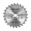Диск пильний по дереву Sturm 9020-190-20-24T, 190х20 мм 24 зуба