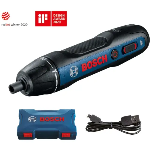 Bosch Шуруповерт GO 2 акумуляторний, 3,6 В, Li-ion, 1,5 А/год, 5 Нм, 360 об/хв