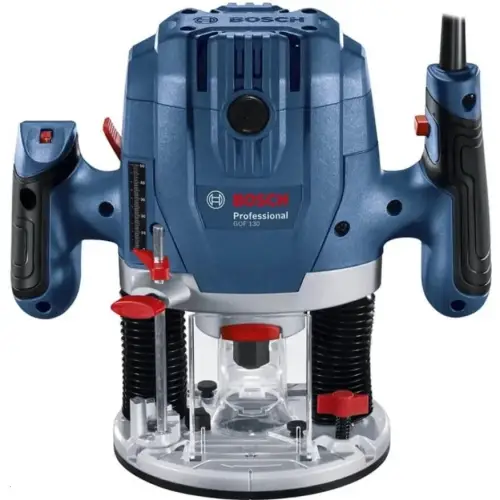 Bosch Фрезер GOF 130, 1300 Вт, 11000-28000 об/хв, цанга 6 і 8 мм, 3,5 кг