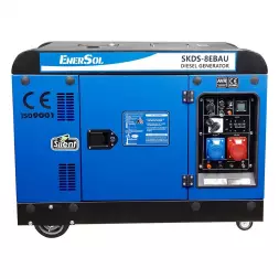Генератор дизельный Kit Energy  EnerSol, 8,0 кВт, одно/трьохфазный, 221 кг