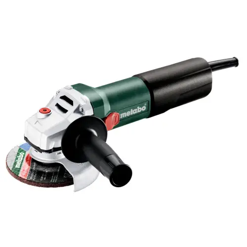 Шлифмашина угловая Metabo WQ 1100-125, 125 мм, 1100 Вт, 12000 об/мин, М14, 2.2 кг