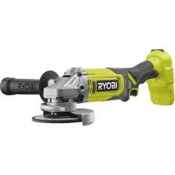 Шлифмашина угловая Ryobi ONE+ RAG18125-0, 125мм (без АКБ и ЗУ)