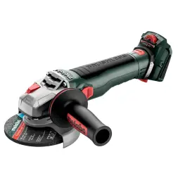 Шлифмашина угловая аккумуляторная Metabo WVB 18 LT BL 11-125, 125 мм, 18В, 2800-1000 об/мин, М14, 1.8 кг, без АКБ и ЗУ