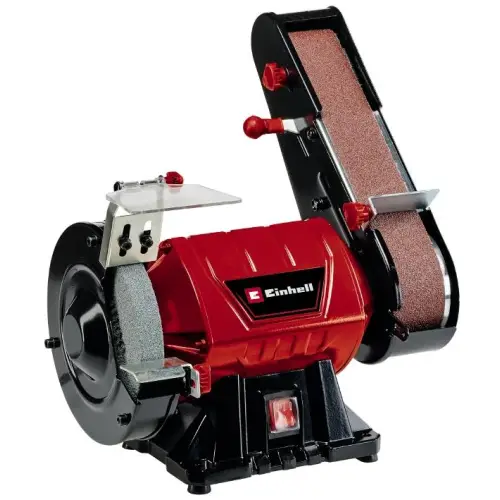 Точило ленточное Einhell TC-US 350, 350 Вт, диск 150 мм, лента 50х686 мм