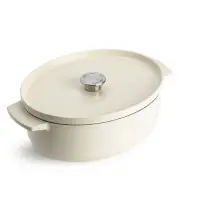 Гусятниця з кришкою KitchenAid CC006062-001 30 см 5,6 л кремова