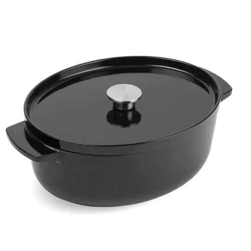 Гусятница с крышкой KitchenAid CC006064-001 30 см 5,6 л черная