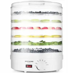 Сушарка-дегідратор Mozano Food Dehydrator 500 Вт white