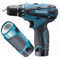 Аккумуляторная дрель-шуруповерт Makita DF330DWLE